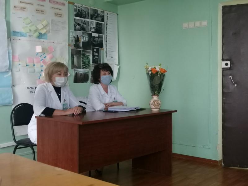 Еженедельное совещание в поликлинике ГУЗ "СГКБ №9" от 10.01.2022