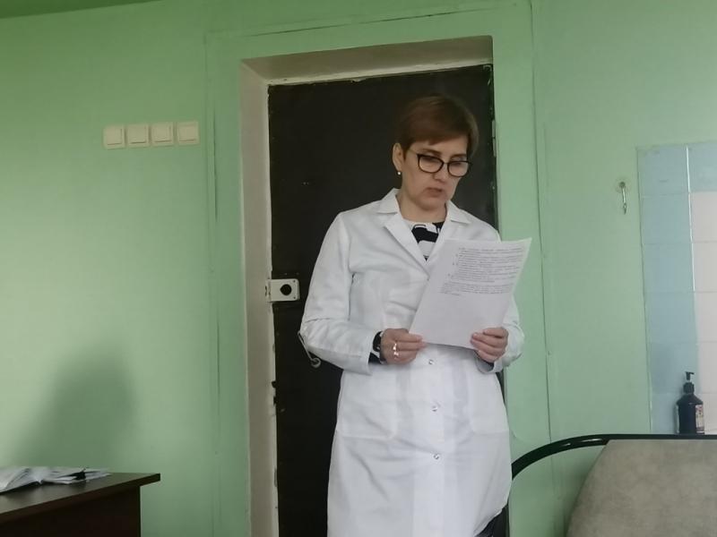 Еженедельное совещание в поликлинике ГУЗ "СГКБ №9" от 17.05.2022