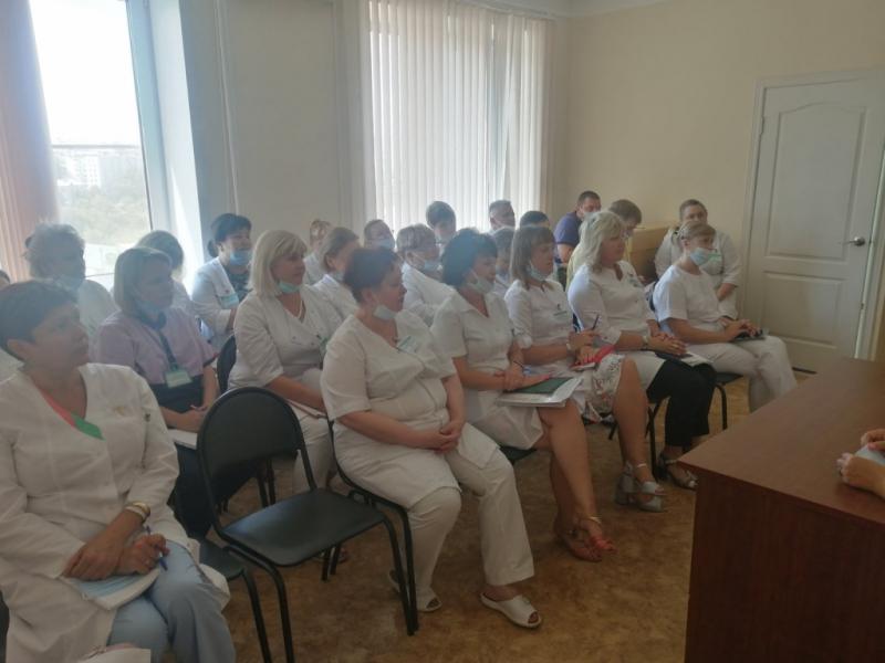 Еженедельное совещание в поликлинике ГУЗ "СГКБ №9" от 08.08.2022